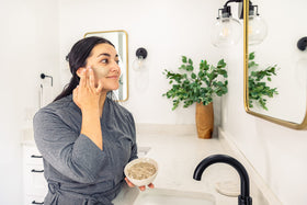 Redmond Clay mineral blend highlighting natural trace minerals for skin