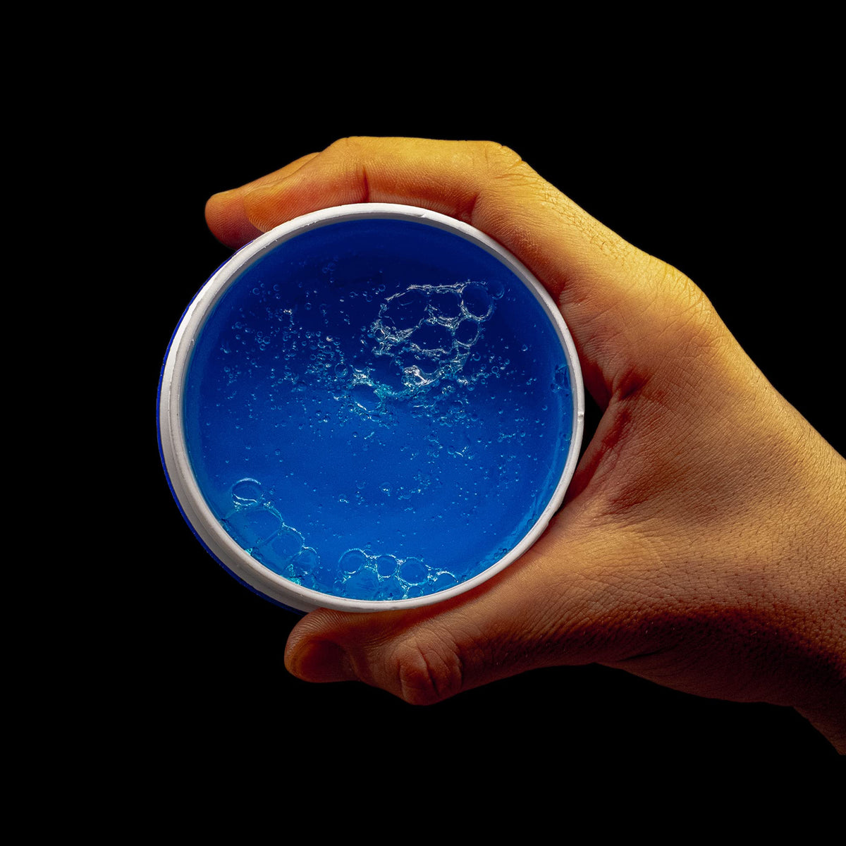 Redone Hair Wax Blue bubblegum scent during styling for fresh aroma