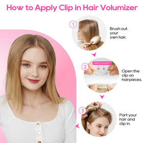 REECHO clip-in volume 12in lightweight design logo with adjustable styling options.