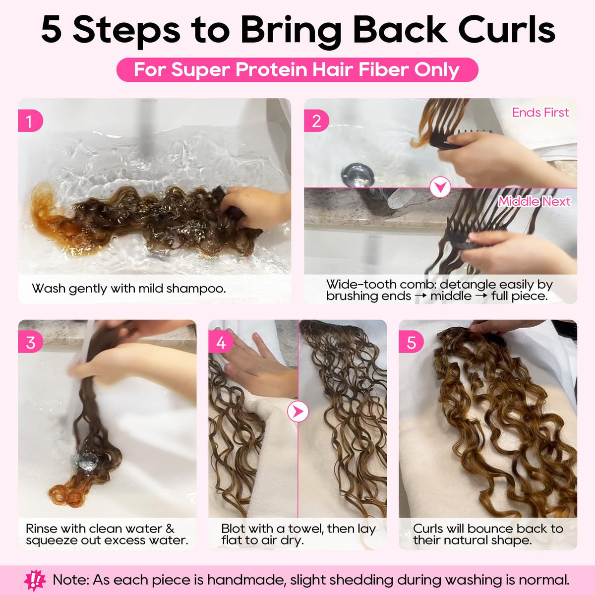REECHO Daily-wear curly extensions offer comfortable, versatile styling.