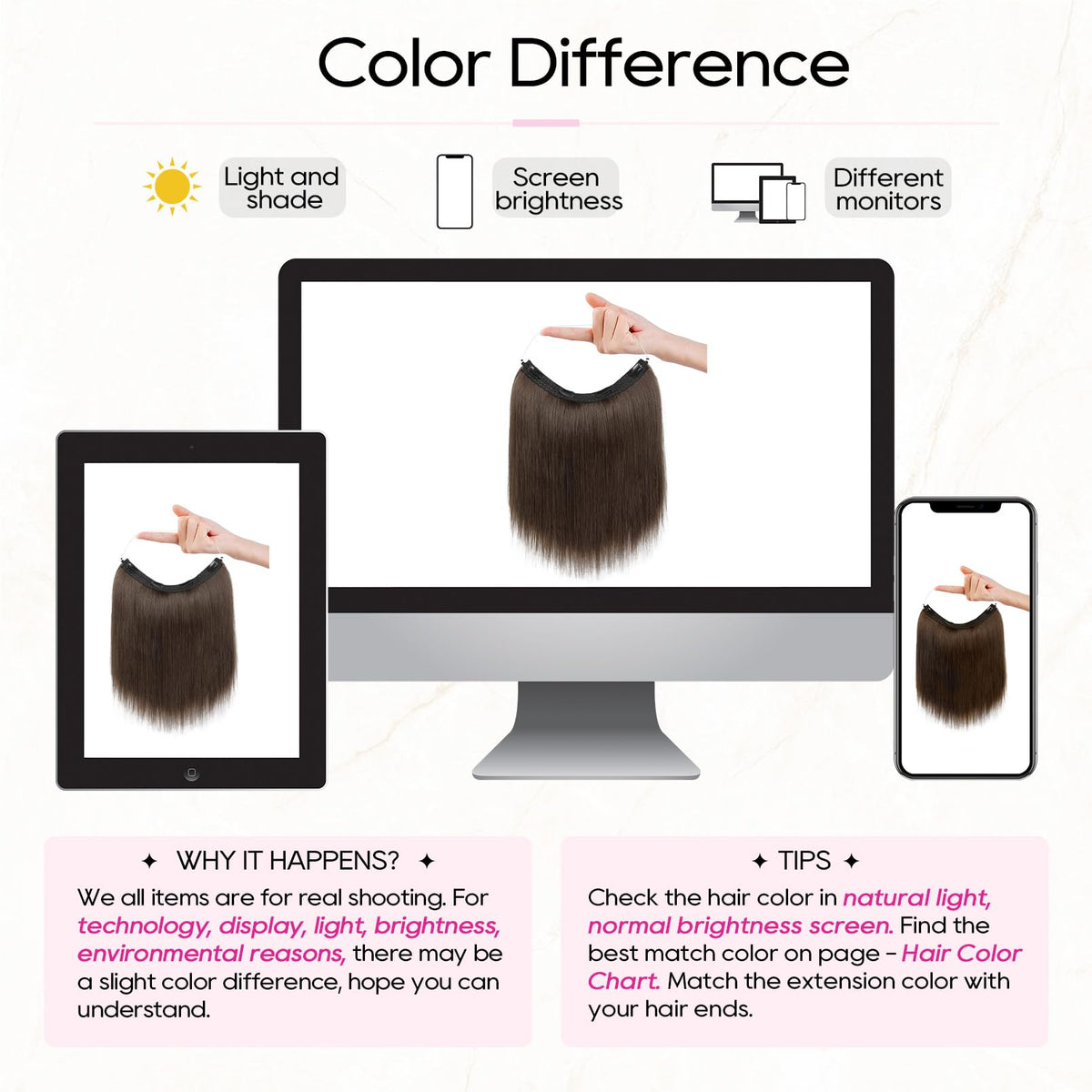 REECHO damage-free application concept shown for quick styling at home.