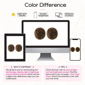 REECHO matte-finish bun with secure grip for firm hold.