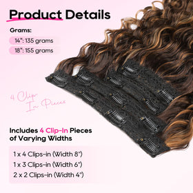 REECHO GoGo Curly extensions daily-wear-ready for versatile styling.
