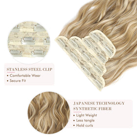 Four wefts layout enables customizable placement for balanced volume.