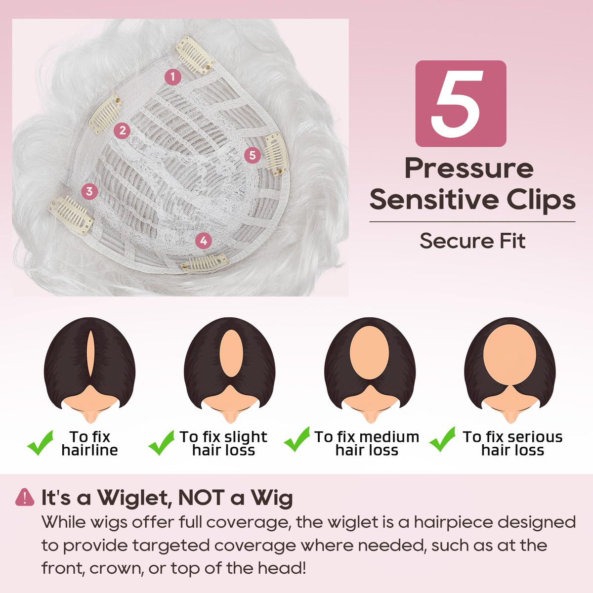 REECHO Hair Topper open-weft cap designed for breathable comfort