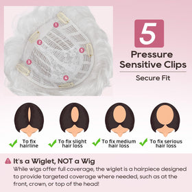 REECHO Hair Topper open-weft cap designed for breathable comfort