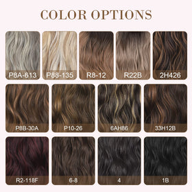 REECHO HE001 4-inch width wefts with 3 clips for flexible layering