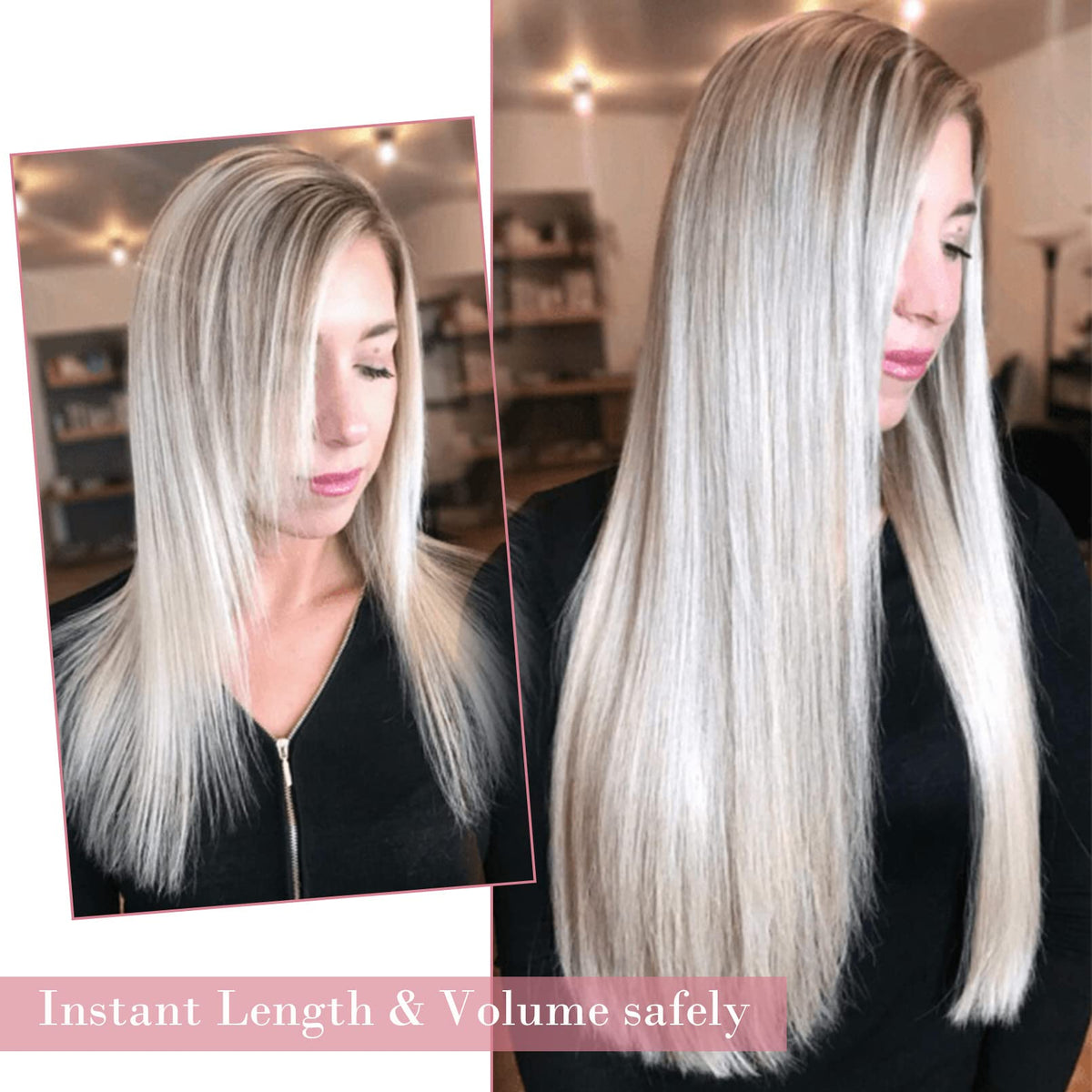 REECHO 24-inch length for dramatic fullness and color.
