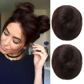 REECHO pink mini claw clip bun for quick, secure updos with color