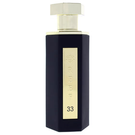 Reef No-33 EDP bottle side view, sleek design and comfortable grip.
