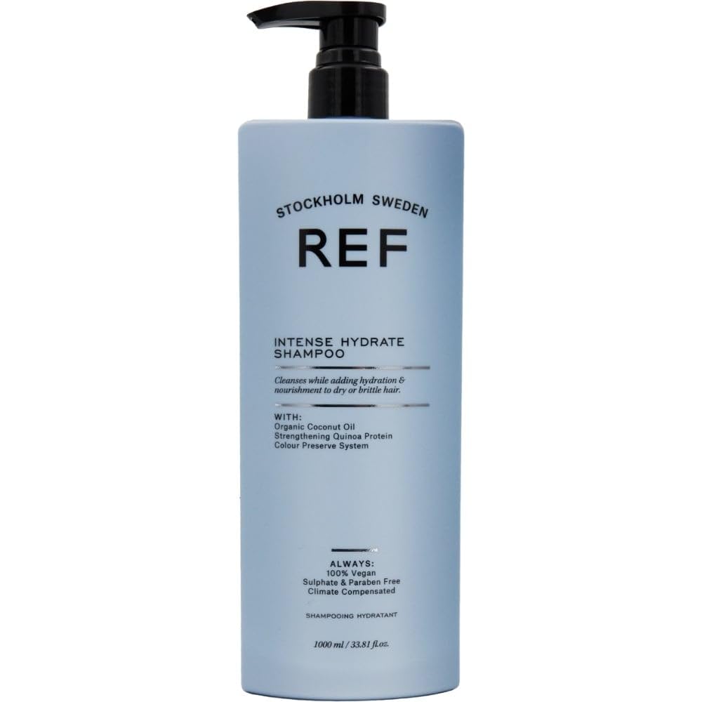 REF Intense Hydrate Shampoo bottle front for sulfate-free hydration