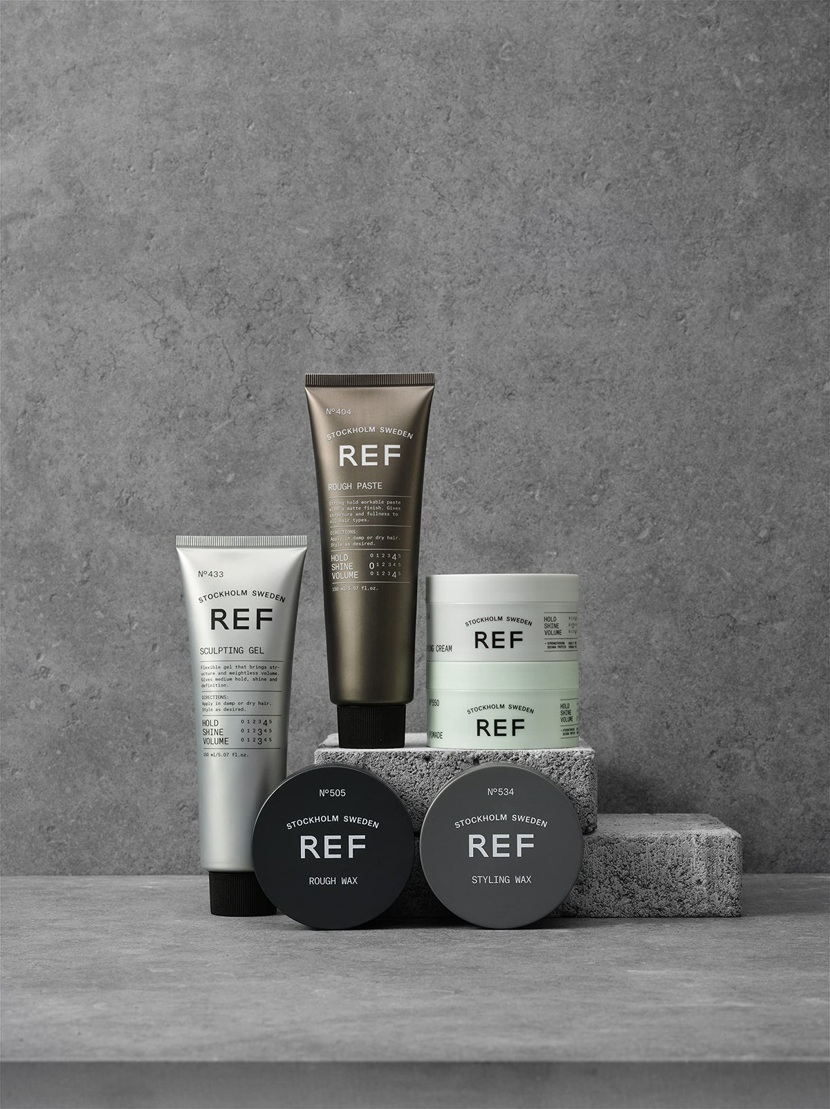 Branding and packaging of Reference of Sweden REF Sculpting Gel kit