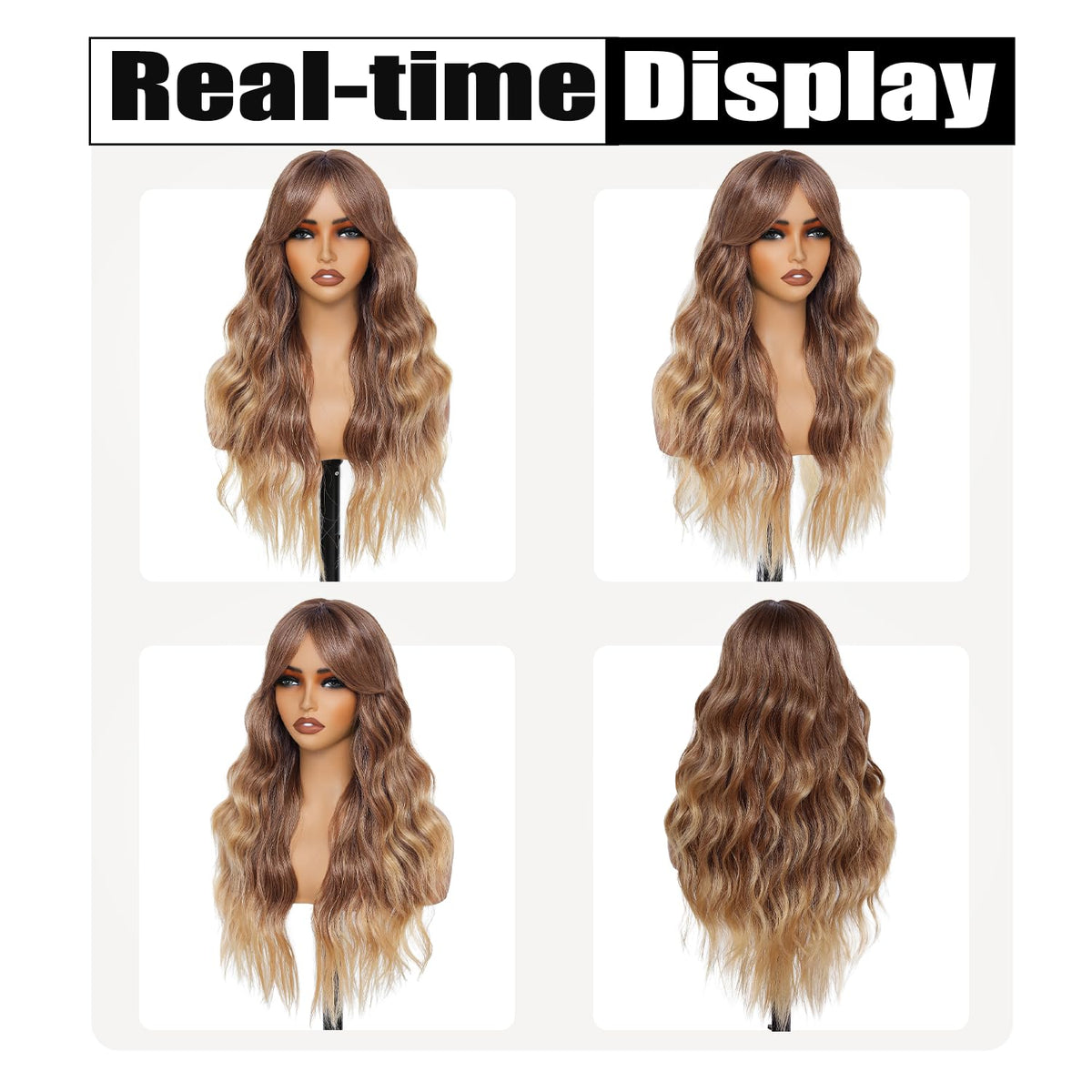 Refined Hair heat resistant synthetic fibers for safe versatile styling