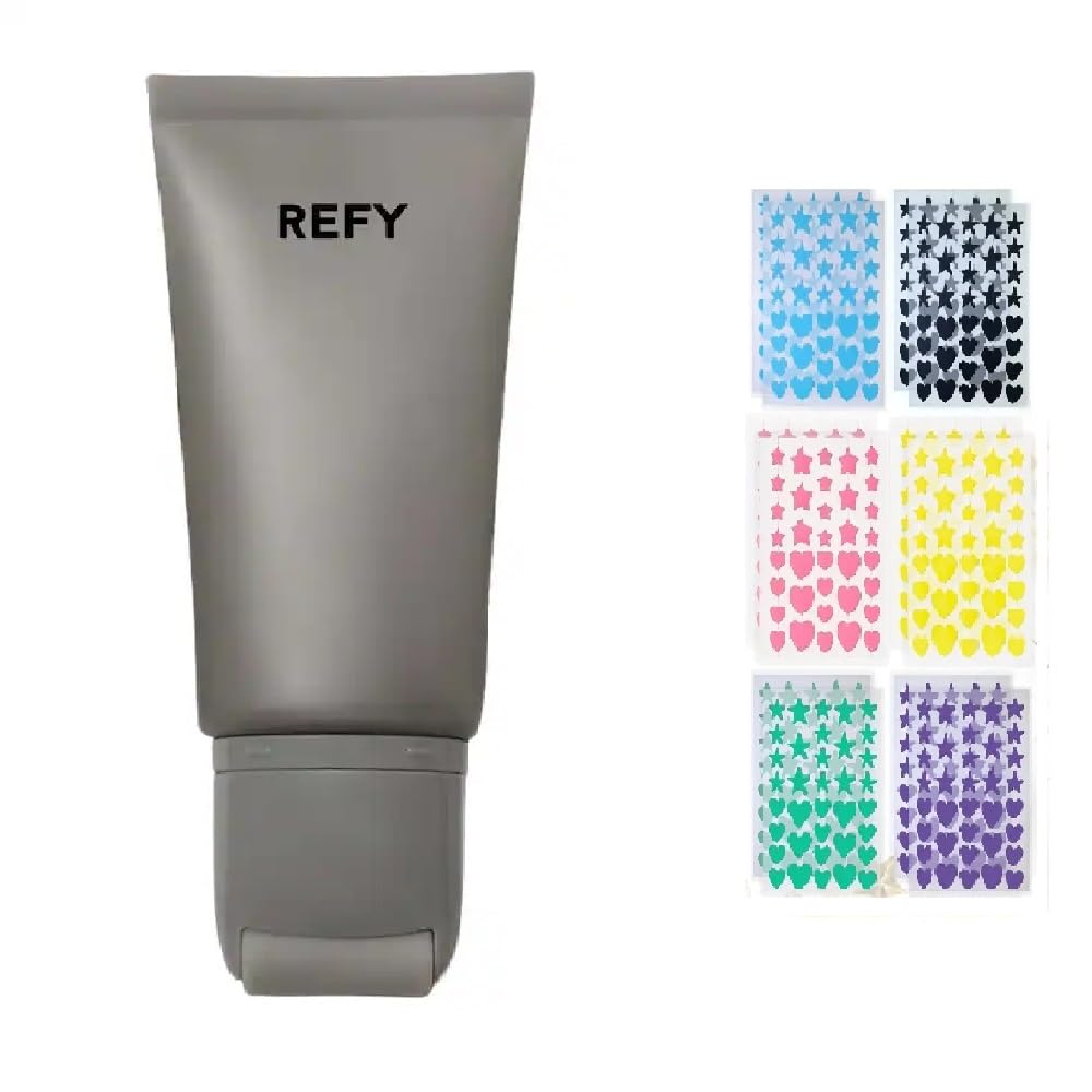 REFY Glow and Sculpt Serum Primer bottle with glow-rich base for hydrated, long-lasting makeup