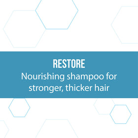 REGENEPURE NT Shampoo label closeup highlighting premium ingredients for healthy hair.