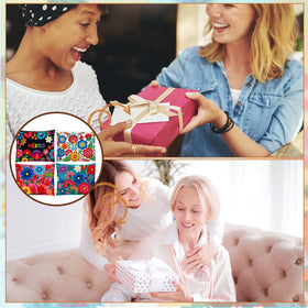Reginary boho travel organizer with embroidery for small items