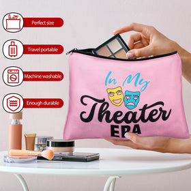 Reginary Broadway-themed patterns showcase a love for stage aesthetics.