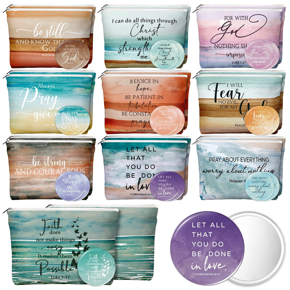 Reginary christian makeup bag set for daily care and gifting