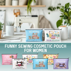Reginary craft organizer pouch keeps tools and cosmetics neatly sorted