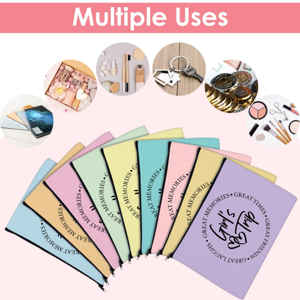Reginary gift-ready makeup storage ideal for weddings, bachelorette parties, and thoughtful celebrations.