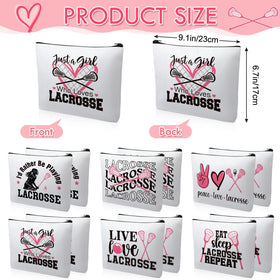 Reginary lacrosse makeup bag design 4 durable polyester fabric endures everyday use.