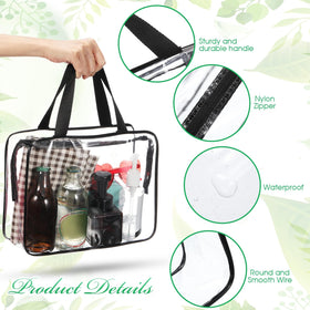 Reginary large-capacity bag fits wallets, phones, cosmetics, and travel essentials.