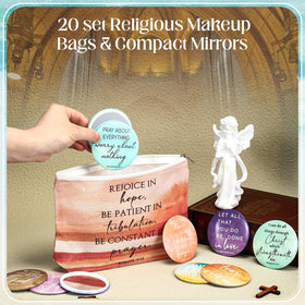 Reginary compact mirror 2.76 inches in diameter for on the go