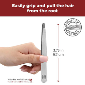 Stainless steel handmade by Regine Switzerland offers rust-proof durability and lifetime reliability.