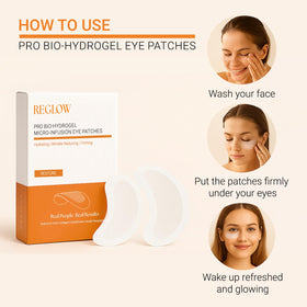 ReGlow Restore hyaluronic acid serum boost emphasizes hydration and plump-looking skin.
