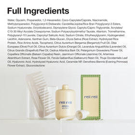 velvet-finish skin texture after using reii reii Gold Rice Energy Essence