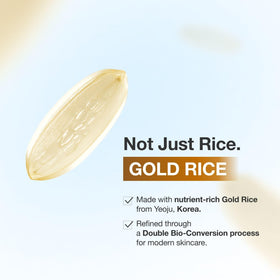 reii reii Gold Rice Energy Cream texture swirl highlights smooth absorption
