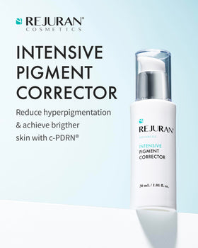 REJURAN serum pump close-up highlighting lightweight, daily-use texture