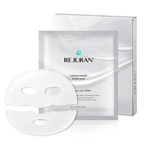 REJURAN Ampoule-Infused Lifting Mask hydrogel sheet delivers hydration and lift