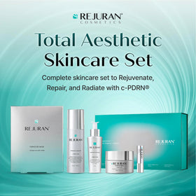 REJURAN Nourishing Hydrating Cream jar provides lasting moisture and smooth texture.