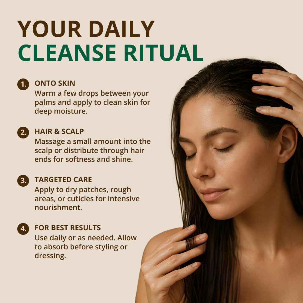 RejuveNaturals pumpkin seed oil applied to skin for hydration and softness.