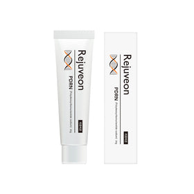 Rejuveon PDRN 1000 Plus Cream jar showing silky texture for daily hydration.