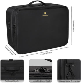 Relavel spacious front pocket keeps small items organized and accessible