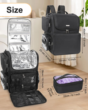 Relavel waterproof fabric and lining resist spills and rain.