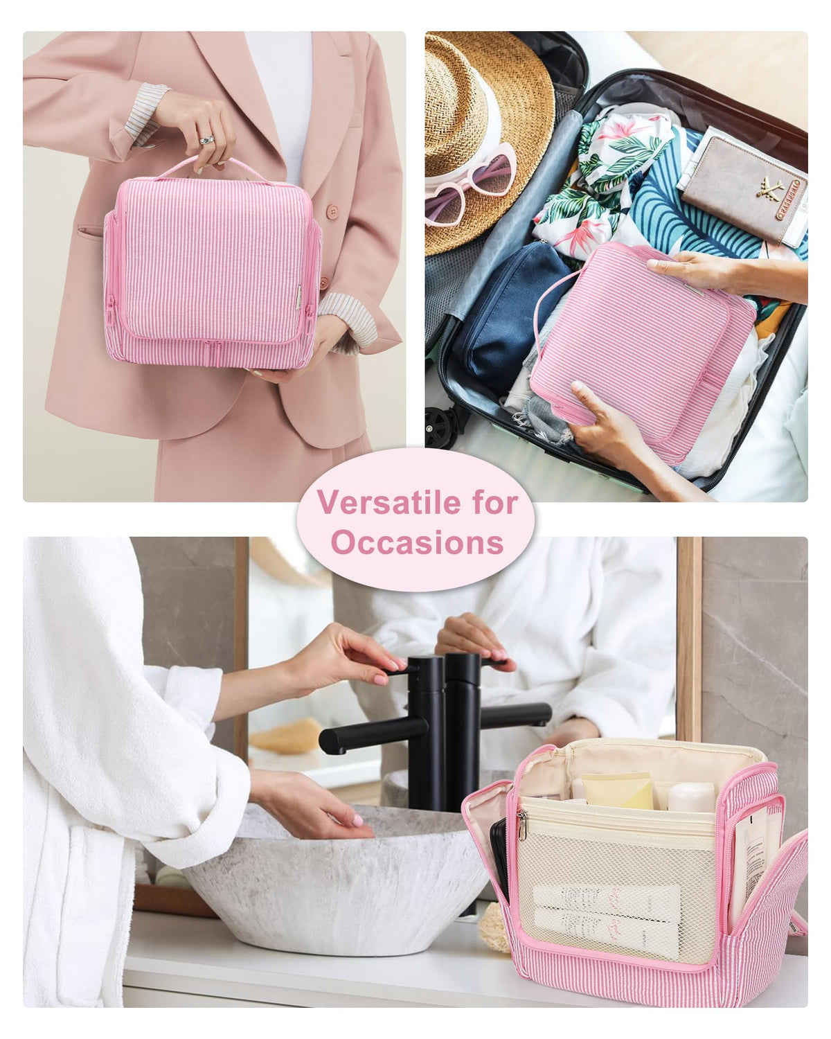 Relavel compact yet roomy bag makes a practical gift for travelers.