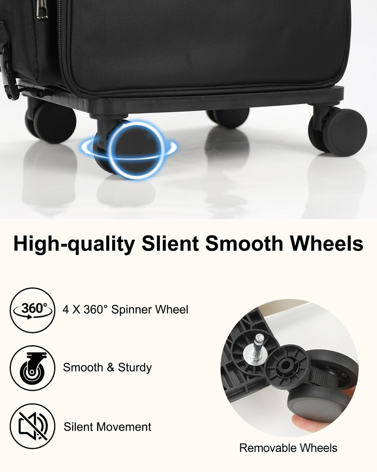 Relavel locking retractable handle extended for tall reach during transport