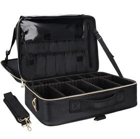 Relavel makeup case exterior crocodile texture protects cosmetics during travel