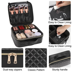 Relavel multifunctional organizer suitable for cosmetics, jewelry, and toiletries.