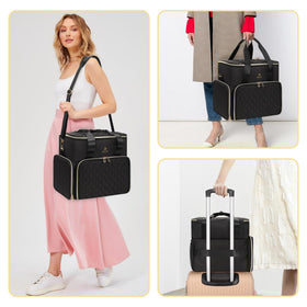 Relavel shoulder strap highlights easy, portable carrying