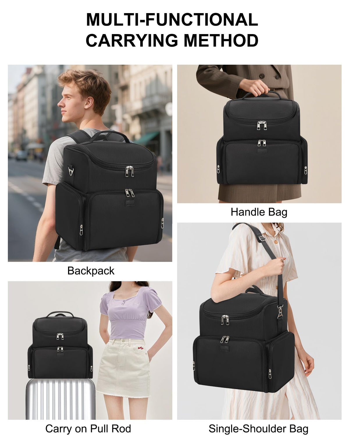 Relavel backpack lower PVC pouches keep inks and tips tidy