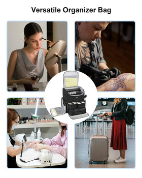 Relavel tattoo travel case luggage strap for attaching to a suitcase.