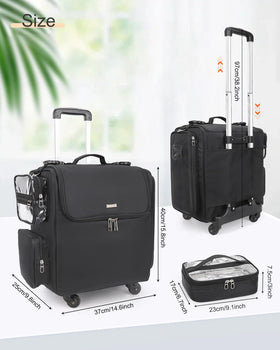 Relavel tissue pocket and lockable zippers secure essentials on the go