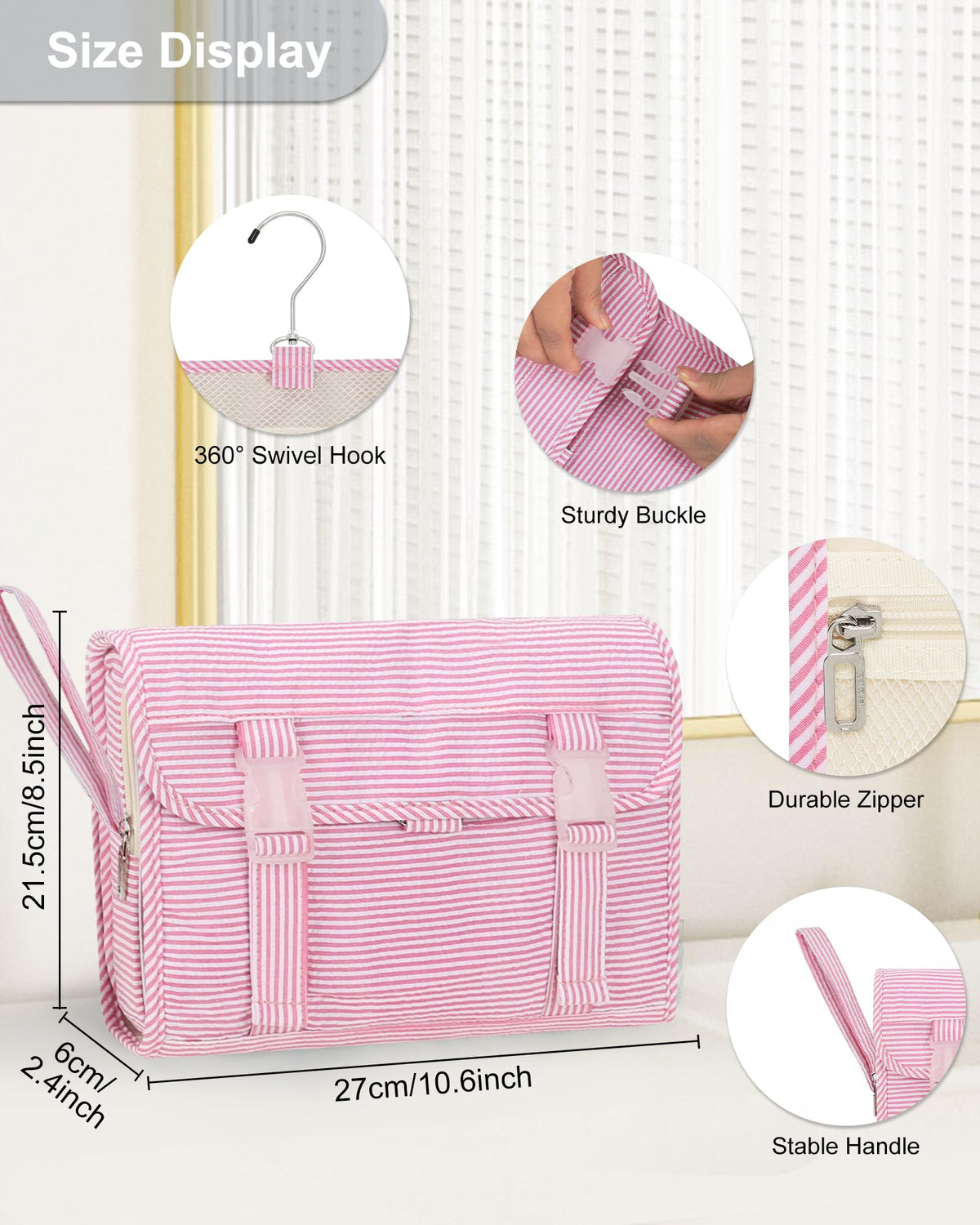 Relavel bag interior compartments keep items organized and accessible.