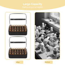 Relavel upper layer with detachable divider for lamp and polish area