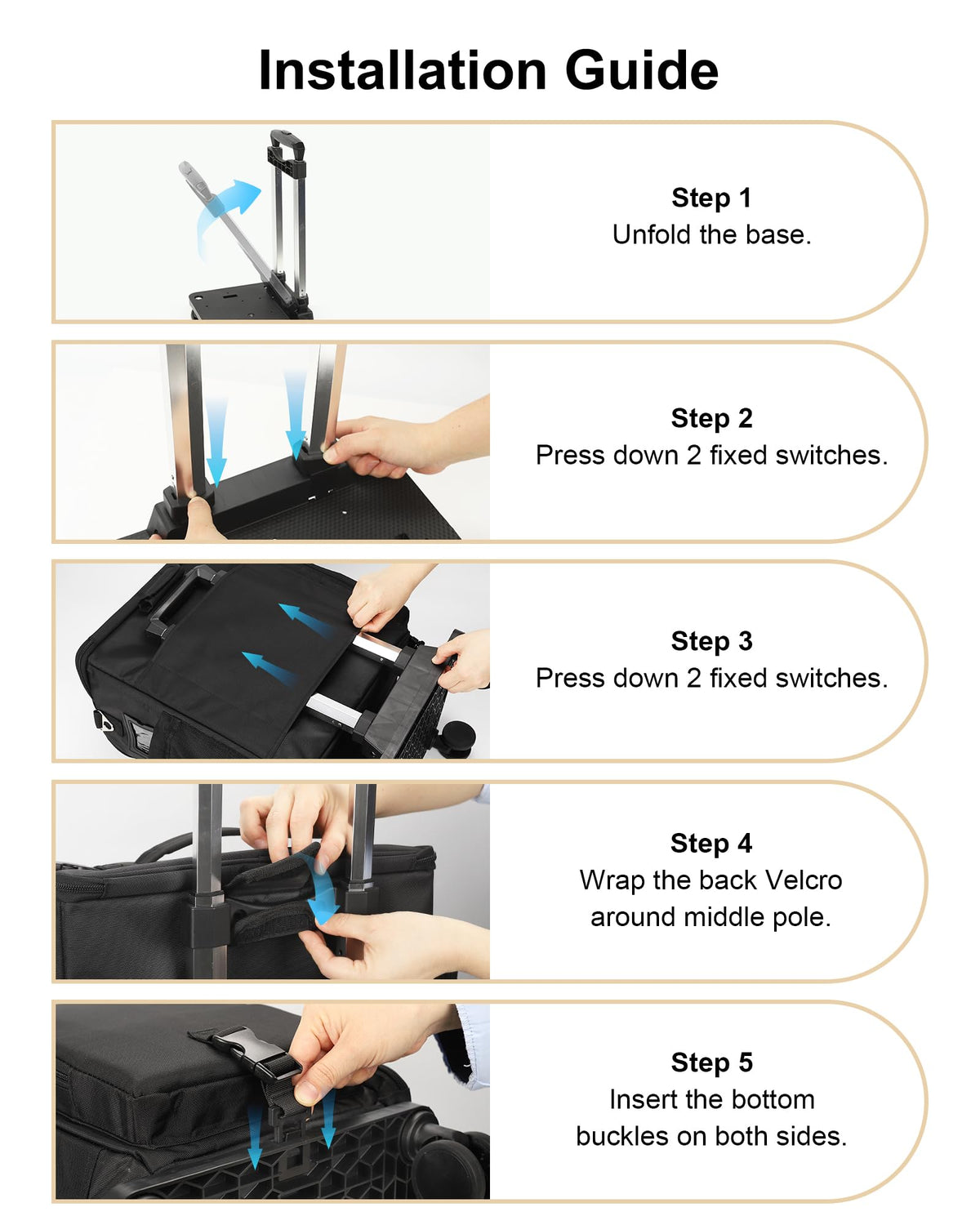 Relavel waterproof Oxford fabric protecting tools in varied environments