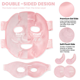 RelaxCoo dual fabric plush side provides skin friendly contact and comfort